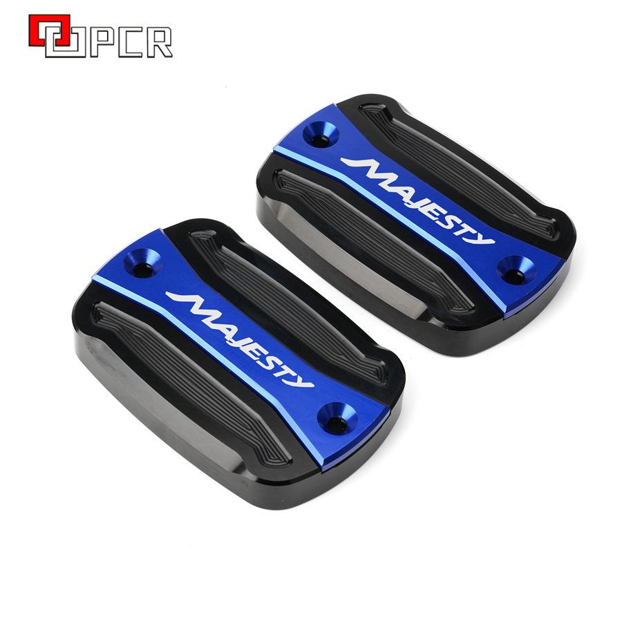 

Алюминиевый мотоциклетный топливный бак для тормозной жидкости, крышка бака для YAMAHA Grand Majesty 400 2005 1 Pair blue