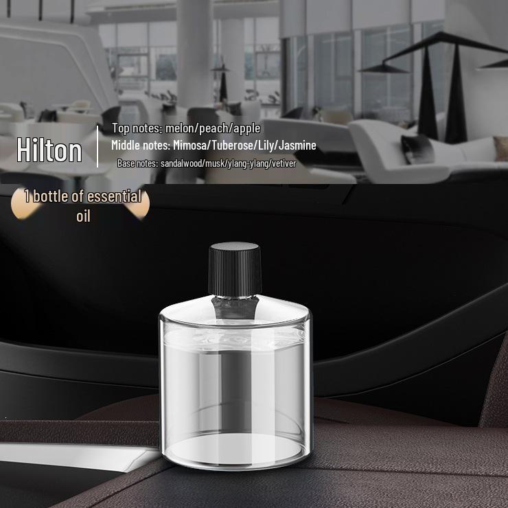 Smart Car Aromatherapy Humidifier: Automatic Spraying Ornament for High-End Car and Home