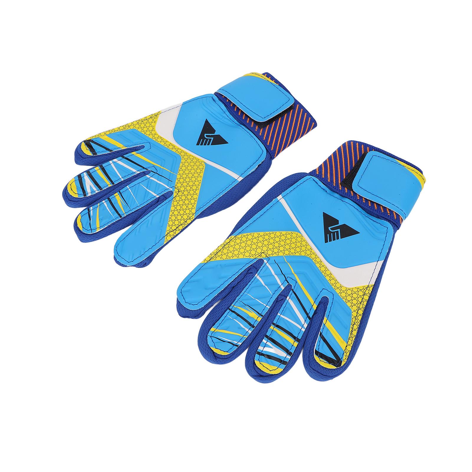 Детские латексные вратарские перчатки, противоскользящие спортивные защитные перчатки, футбольное защитное снаряжение