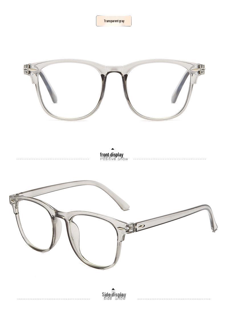 

Trendy Korean Anti-Blue Light Myopia Glasses for Women - Stylish Student Eyewear Frame Only (No Lenses)