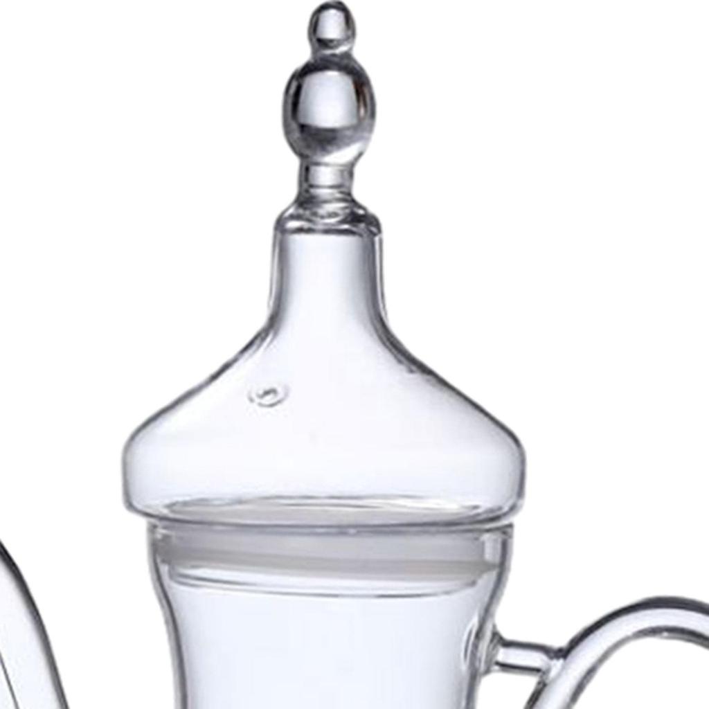 Glass Teapot High Borosilicate 1L Wedding Gift Arabian Style Serving Teapot