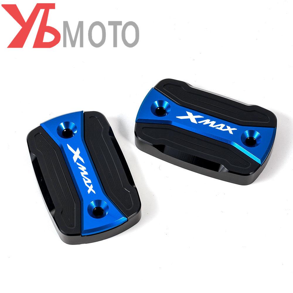 

Крышки бачка для жидкости для YAMAHA XMAX 300 250 125 XMAX300 2017 2018 аксессуары для мотоциклов тормозной масляный бак синий