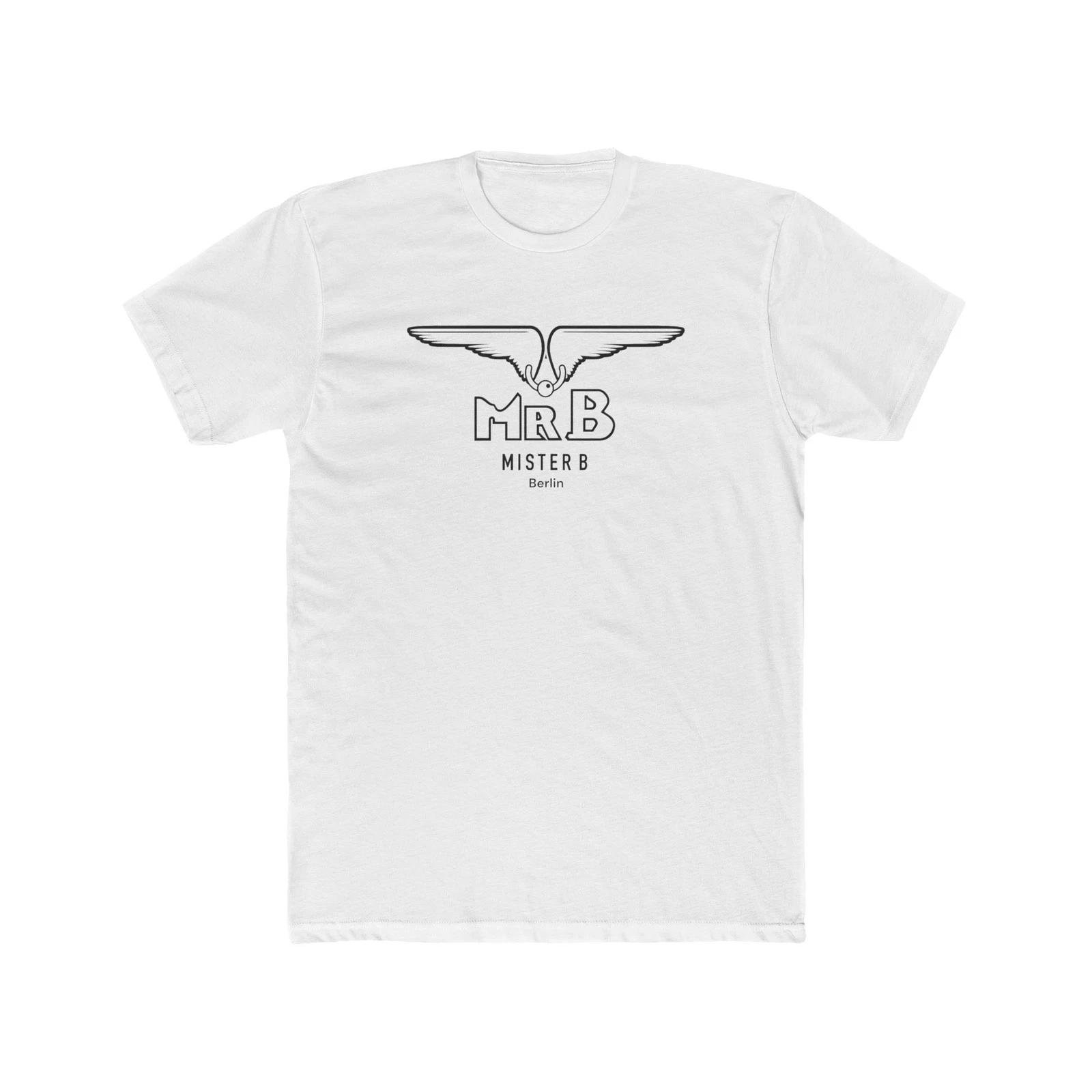 

Mr B Mister B Berlin Gay Black design Leather bar Men s Cotton Crew Tee S