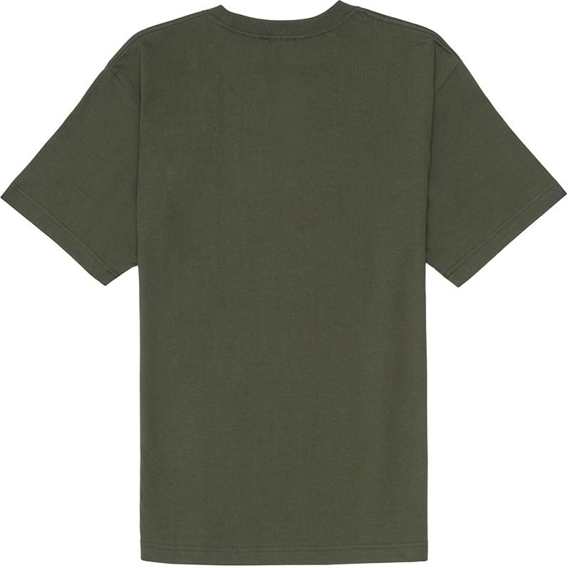 Levis Plain Minimalist Round Neck Pullover Short Sleeve T-Shirt Men Tops Gray-Green 001AN-0003
