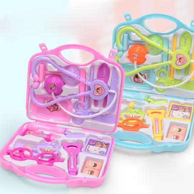 Children'S Doctor Toy Play Home Game Auscultator Injection Set Children'S Medical Box Simulation Play Gift
