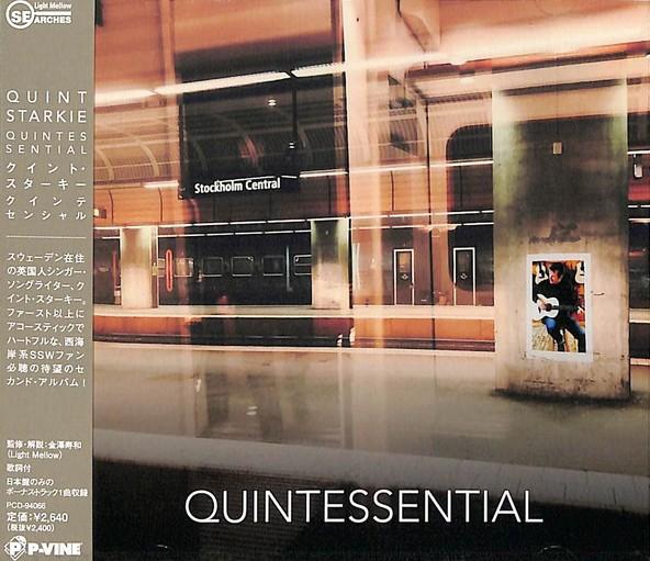 

CD QUINT STARKIE Quintessential PCD94066 PVINE 2021 Japan Obi Rock