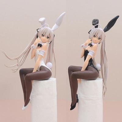 Anime figurka Kasugano Sora Sexy Bunny Girl PVC Action Volitelný model Dekor Ozdoby do auta Hračka