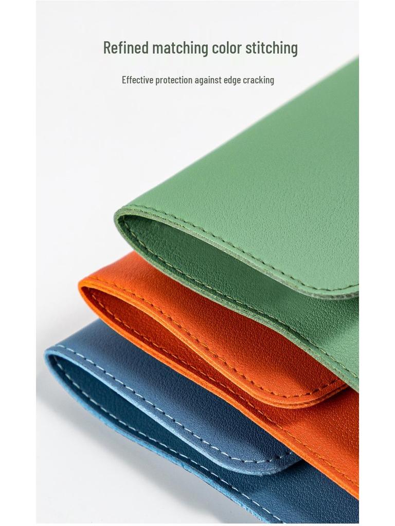 Imitation Leather A4 File Bag: Large Capacity Document Holder, Customizable with Company Logo