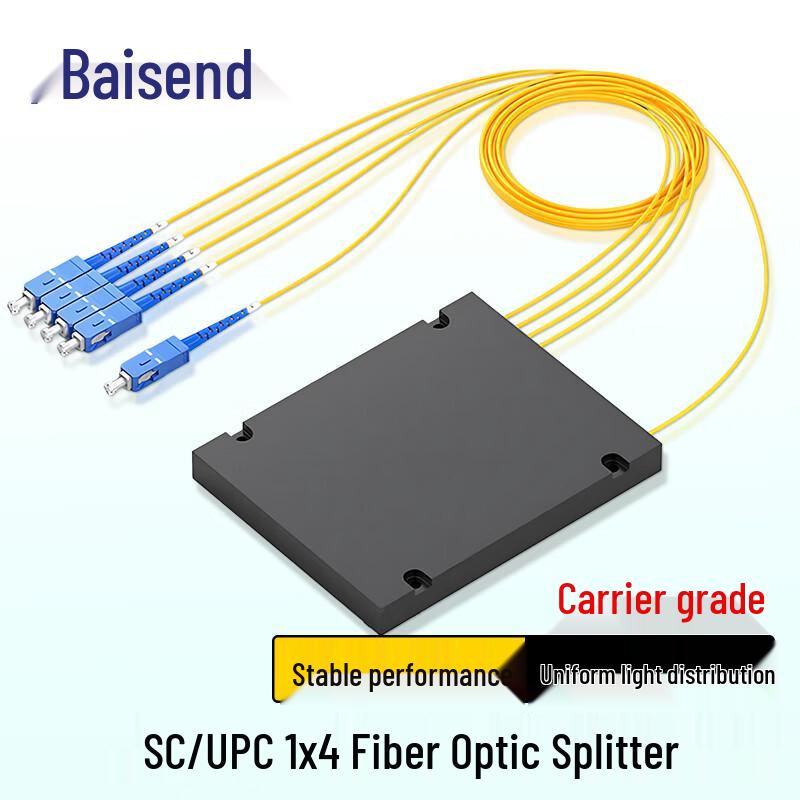 Boson Telecom-Grade Optical Fiber Splitter