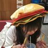 Unique Headgear Cartoon Unique Cheeseburgers Shaped Headgear Fast Food Hamburger Caps Photo Prop for Carnivals Cosplay