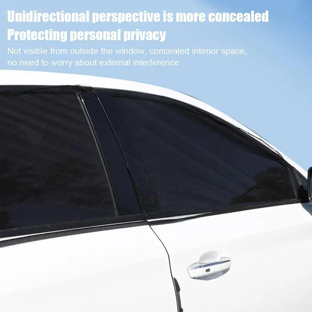 2pcs Car Window Net Car With The Whole Car Anti-mosquito Insect Ventilation Breathable Shading Cooling Car Door Screen Window