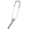 Unisex Clothes Pin Single/Double Layer Chain Polished Large Pin Alloy Pants Shirt Chest Suit Skirt Decoration