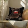 Cute Cartoon D-Domo Kun Pillow Case Pattern Printed Pillowcase For Living Room Sofa Cushion Cover & Bedroom Decor