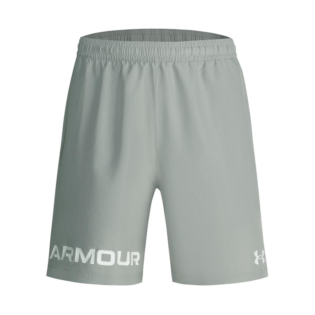 Under Armour Graphic Print Training Basic Solid Color Letter Elastic Breathable Comfortable Sweat-Absorbing Shorts Men Shorts 6007561-069