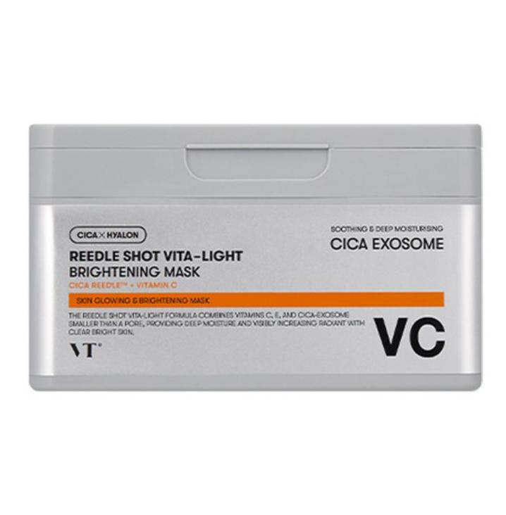 VT Cosmetic Reedle Shot Vita Light Brightening Mask Pack – 30 Sheets