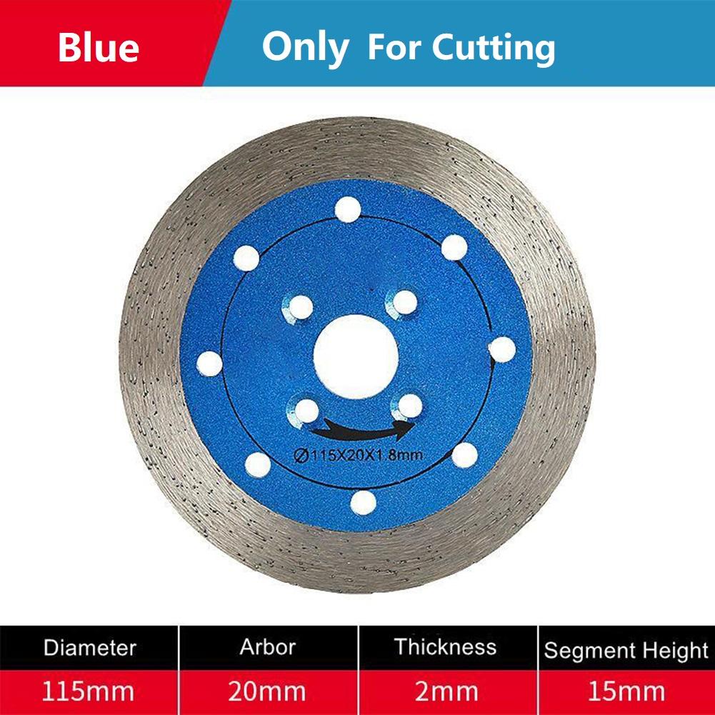 Blade Cutting Disc 115mm Diameter Chip-free Cut For Cutting Granite For Grinding Porcelain Wet/dry Cutting 1 Pc