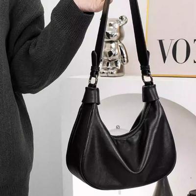 Bag Women's New Autumn and Winter Retro Commuter Underarm Dumpling Bag Light Luxury Niche High-end Single Shoulder Messenger Bag