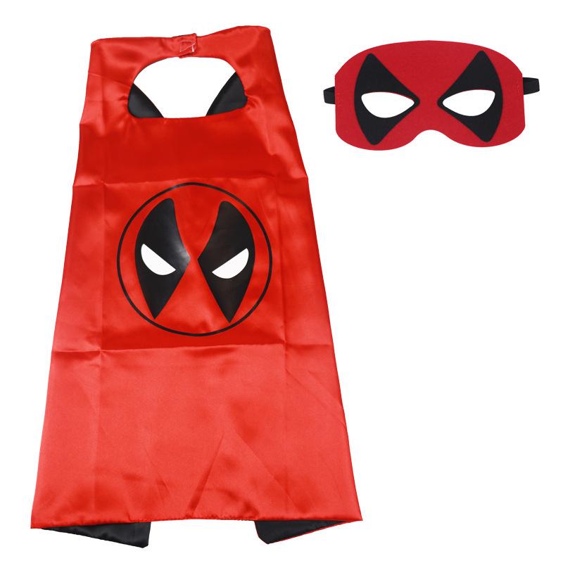 Children's Day Hero Capes: Adult Spider-Man, Superman, Captain America, Batman, Iron Man Cloaks