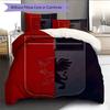 Genoa Logo Bedding Quilt Set Quilt Cover Pillowcase Home Decoration Birthday Gift (1 * Duvet Cover + 2 * Pillowcase, Without Core)