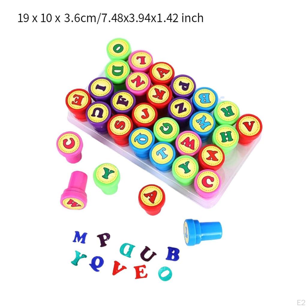 Dzieci Zestaw Pieczątek Zabawka Edukacyjna Pieczątki Kreskówkowe Zestawy do Napisów do Robienia Kartek Planer