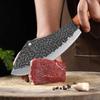 Kitchen Knives Hand Forged Blade Wood Handle Chef Cooking Utility Slicing Knife Cleaver Meat Chop Vegetable Butcher Boning Knife