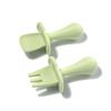 Silicone Baby Feeding Spoon Set - Soft-Head Training Spoons for Infants