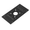 Router Table Insert Plate Aluminum Alloy Lift System Base Board Accessory for Woodworking