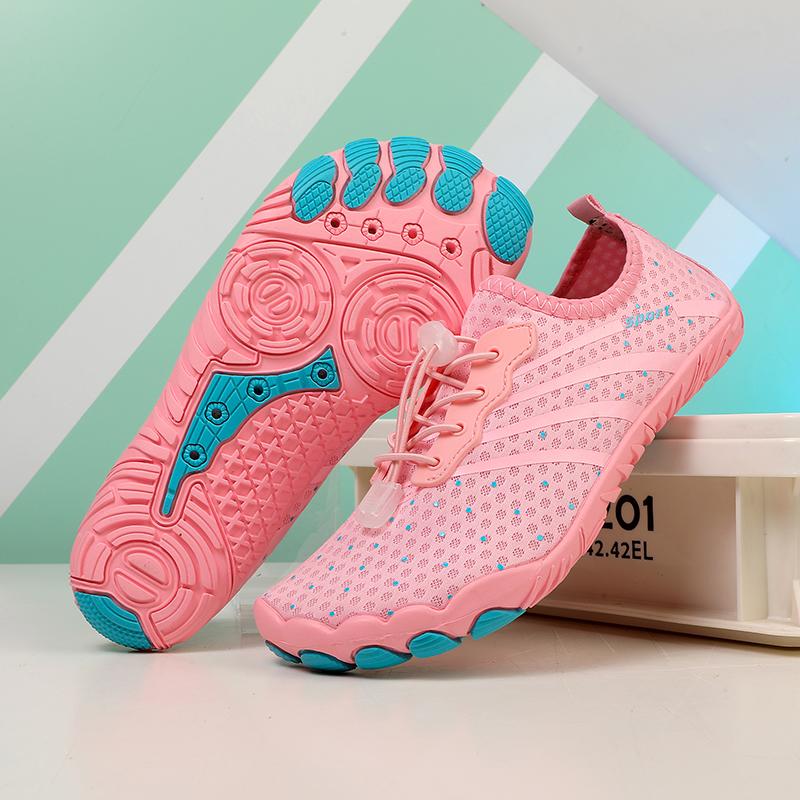 Couple Beach Shoes Barefoot Breathe River Tracing Anti-Slip Quick-Drying Beach Sand-Proof Wading Swimming Surf Snorkeling Shoes