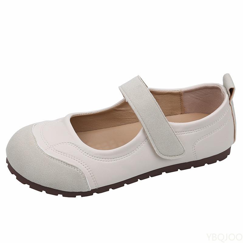 Fashion Spring Autumn New Flat Soft Bottom Comfortable Fashionable Versatile Casual Shoes Round Head Shallow Mouth Women's Shoes