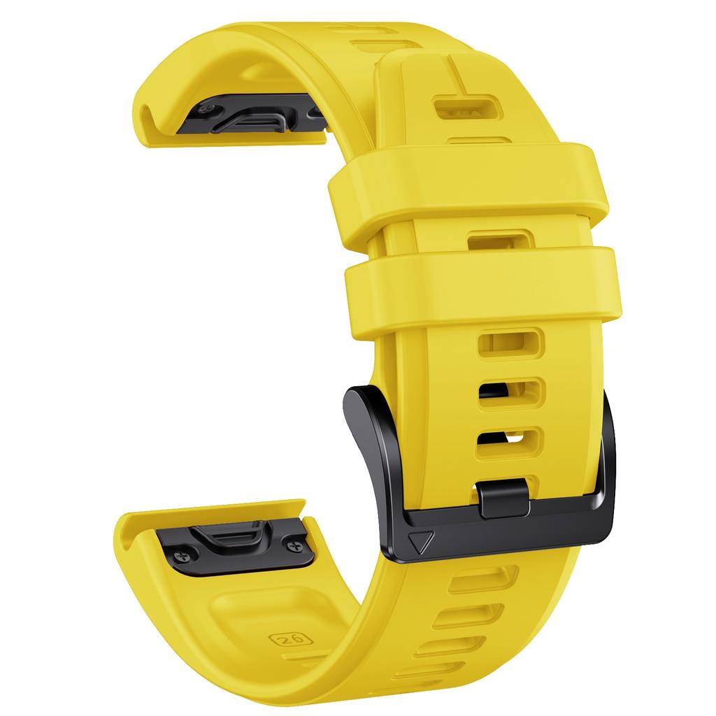 22/26mm Silicone Strap for Garmin Fenix 8 Pro 8 7X/D2 Mach 2 1Pro/Tactix 8 7/Enduro 3 Fenix 6X 5X Plus Replacement Watchband