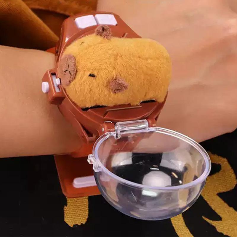 2.4G Children's Watch Remote Control Car Toy Novelty RC Car Toy Cartoon Portable USB Charging Watch Car Kid Birthday Gift