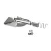 Accessoire de reliure double pliage, Agrafeuse pour bande de reliure, Outil de matelassage Léger Robuste Double pliage Cylindre extensible