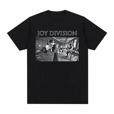 Joy Division Tumblr Humor Černá Tričko pro volný čas Bavlněné Unisex tričko Nové TEE TRIRT Dámské topy