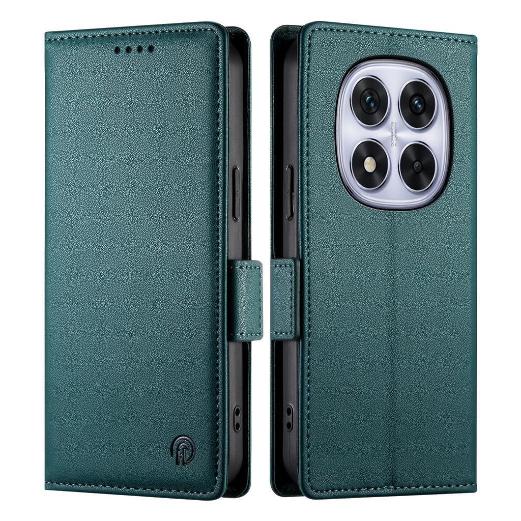 DF-010 For Xiaomi Redmi Note 14 Pro 5G/Poco X7 5G Stand Case PU Leather Wallet Phone Cover