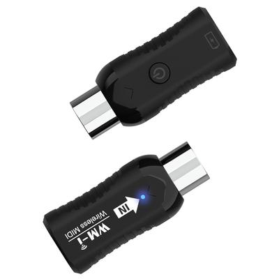 Kablosuz MIDI Adaptörü Şarj Edilebilir Ses Verici Alıcı 2.4GHz Ultra Düşük Gecikme Dahili
