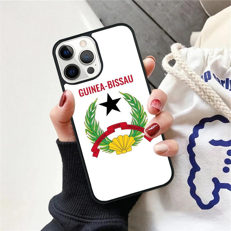 Guinea Bissau Flag Phone Case Cover For iPhone 17 Air 15 16 11 13 14 Pro Max 12 Plus Max Fundas
