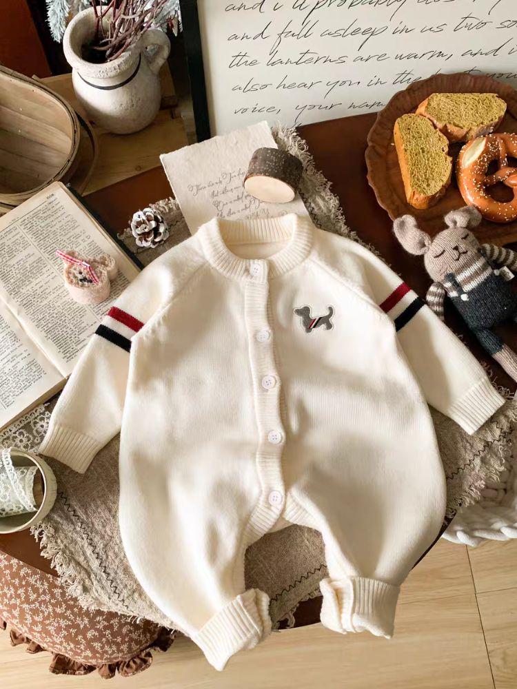 

2025 Stylish Baby Autumn Romper: Super Cute Infant & Toddler Jumpsuit Sweater 66
