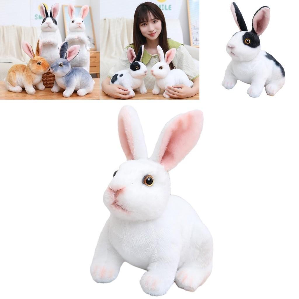 Cute Rabbit Plush Toy Decoration Props Standing Pose Wholesale