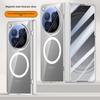 For OPPO Find N6 Case Hard Transparent Magnetic Wireless Charging Hinge Film Protective Back Cover For OPPO Find N6 Phone Shell