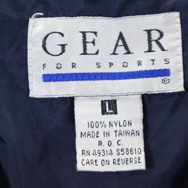 GEAR Golf V-neck Sneedjack Nylon Jacket L Navy System Men's Used