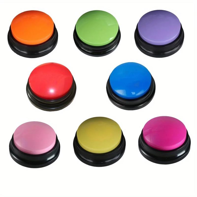 Dog Communication Buttons Voice Recording Button for Pet Training Buzzer 30 Second Record Playback Funny Gift for Talking