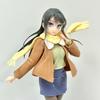 Beautifully Crafted Mai Sakurajima Figurine In Cozy Winter Outfit Great For Decoration