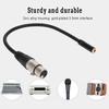 3.5MM Female to XLR Female Zinc Alloy 3.5MM Interface Audio Adapter Cable Patch Cord