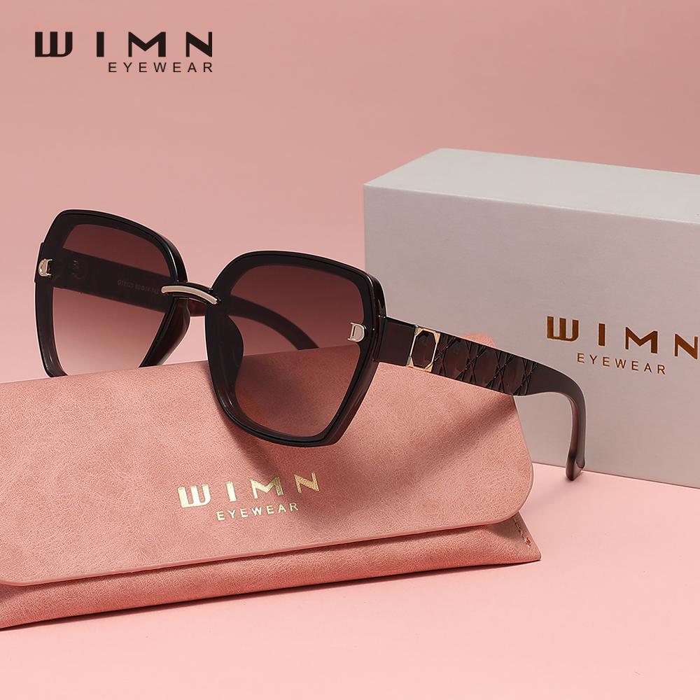 

WIMN Женские солнцезащитные очки UV400 Винтажные поляризационные очки Дизайн Градиент Бабочка Квадратные очки Очки Оттенки Oculos