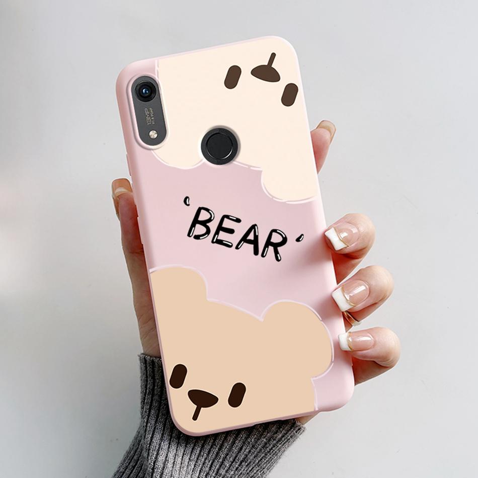 Custodia per Honor 8A Per Huawei Honor 8A Prime Cover Silicone Orso Cartone Animato Morbide Custodie per Telefono Per Honor 8A Pro JAT-LX1 JAT-L41 Bumper