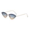 Fashion Cat Eye Sunglasses Simple Elegant Design Lightweight Comfortable Versatile Unisex Sunscreen Sunglasses 3863