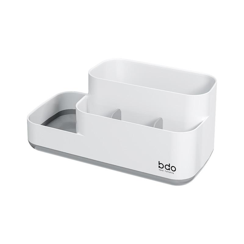 

Настольный ящик для хранения канцелярских принадлежностей, карандашей, ящик для хранения всякой всячины, органайзер для кистей для макияжа, туалетный столик, стойка для хранения косметики