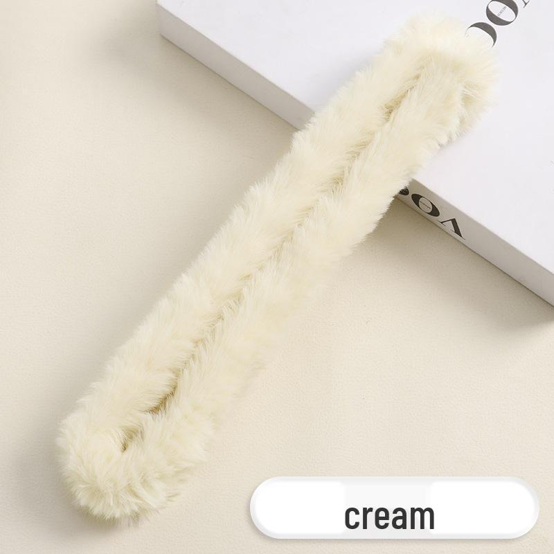 Faux Rabbit Fur Pipe Cleaners - 25mm Thick, Dense, Handmade DIY Puppy Hair Strips