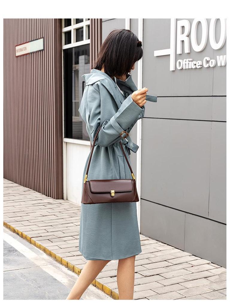 2026 Trendy Women's Large Capacity Baguette Handbag - Chic, Versatile Underarm Style for Commuting