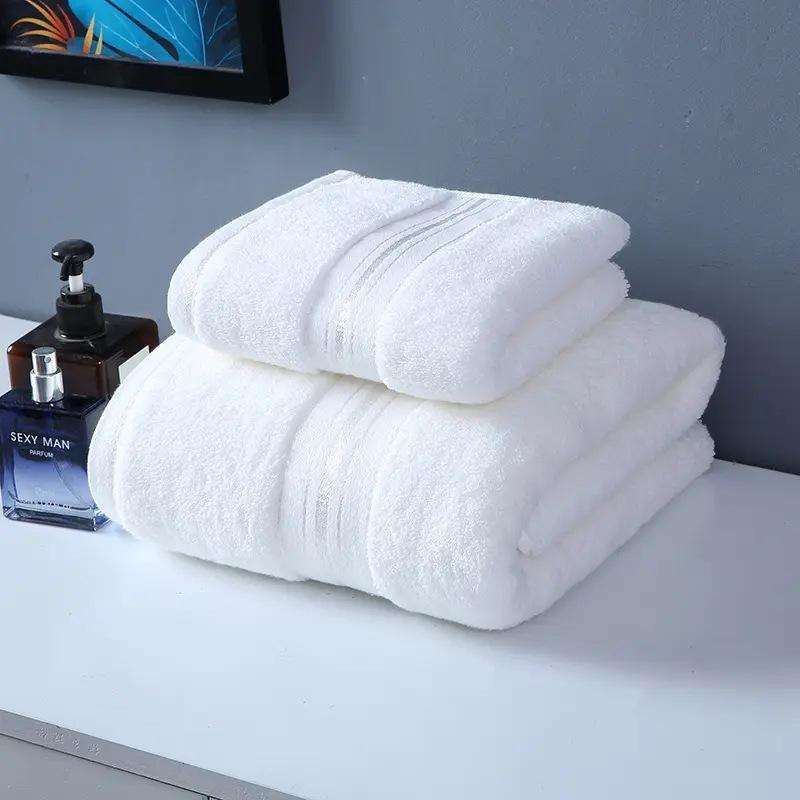 Pure Cotton 32-strand Gold Silk Towel Set Business Towel Embroidery Thickened Face Towel